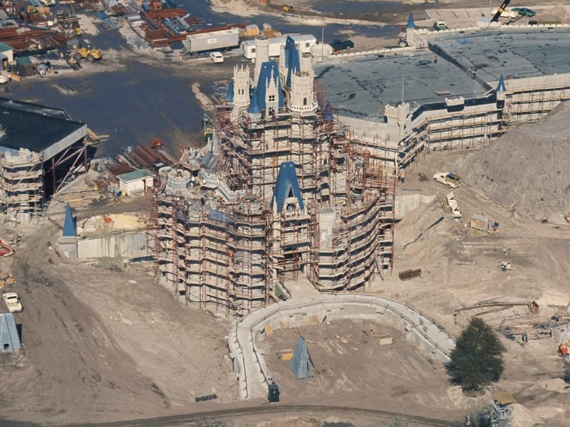 Construction of Disney's Magic Kingdom