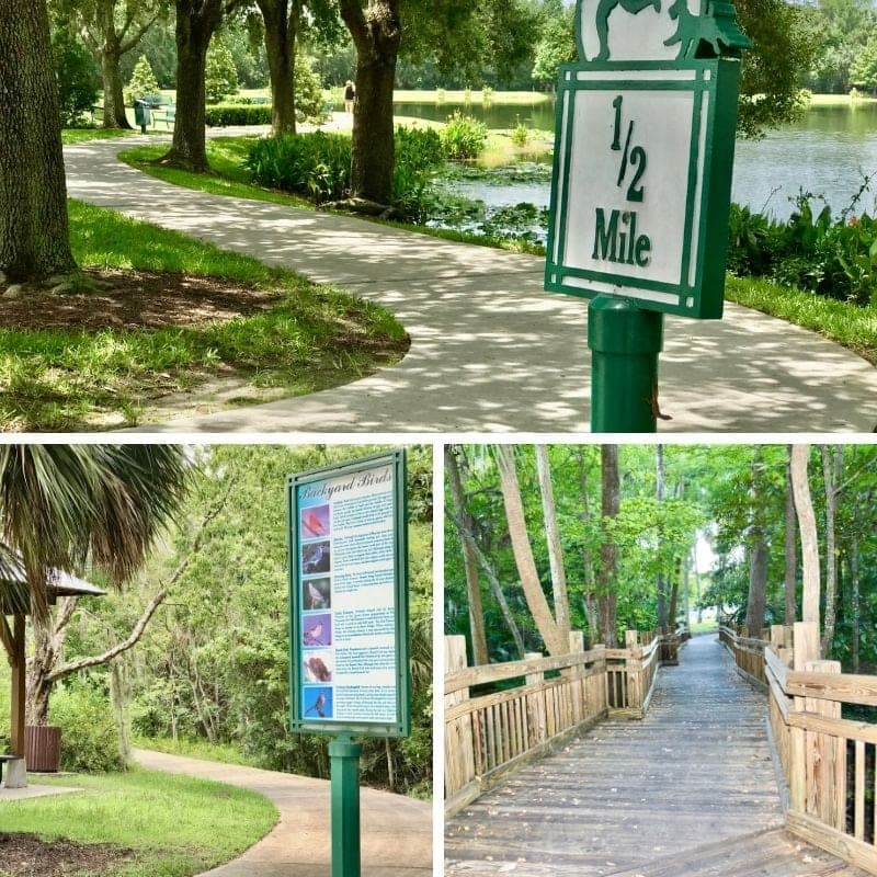 social distancing activities: Celebration Florida Walking Trails