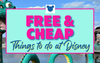 Cheap and Free Disney Attractions