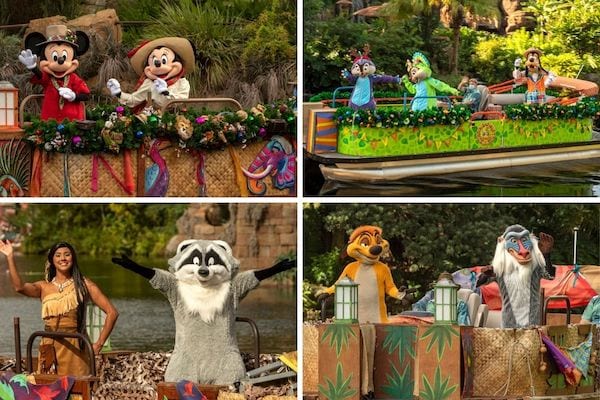 Disney Christmas Animal Kingdom Festive Floatillas