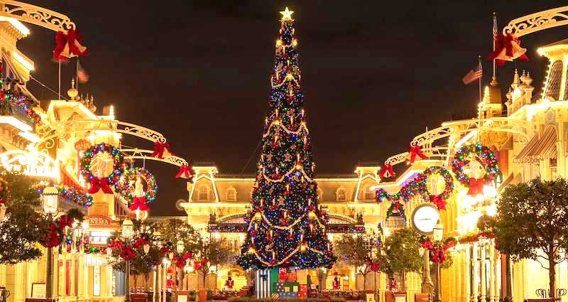 Disney Christmas Magic Kingdom Tree