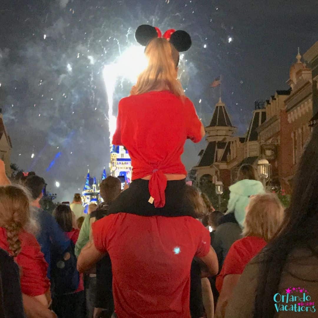 Disney Christmas Tips: Avoid Blocked Fireworks view