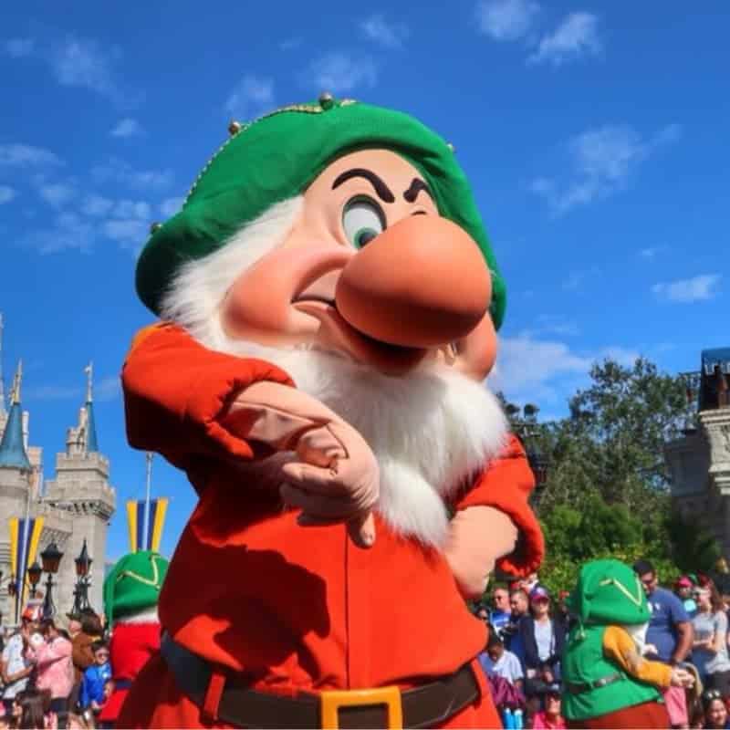 Disney Christmas Tips - Leave Grumpy at Home
