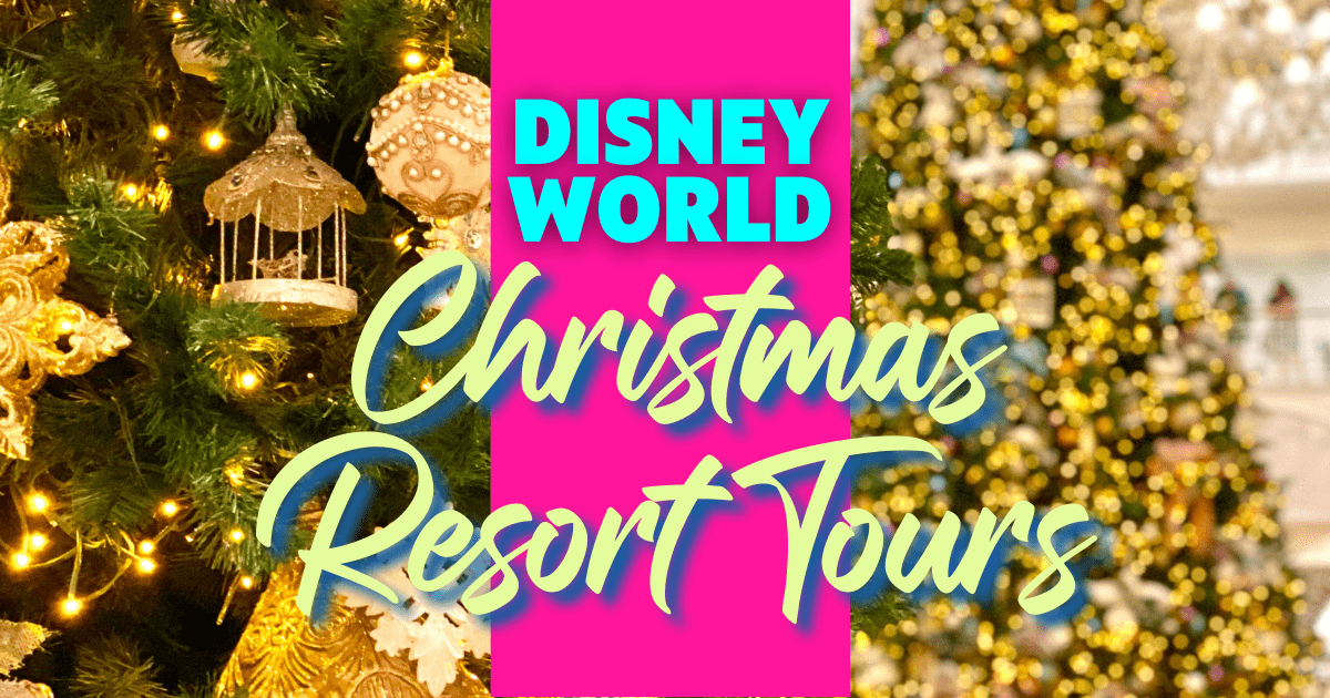 Disney Resort Christmas Tours & Itineraries 2023 •