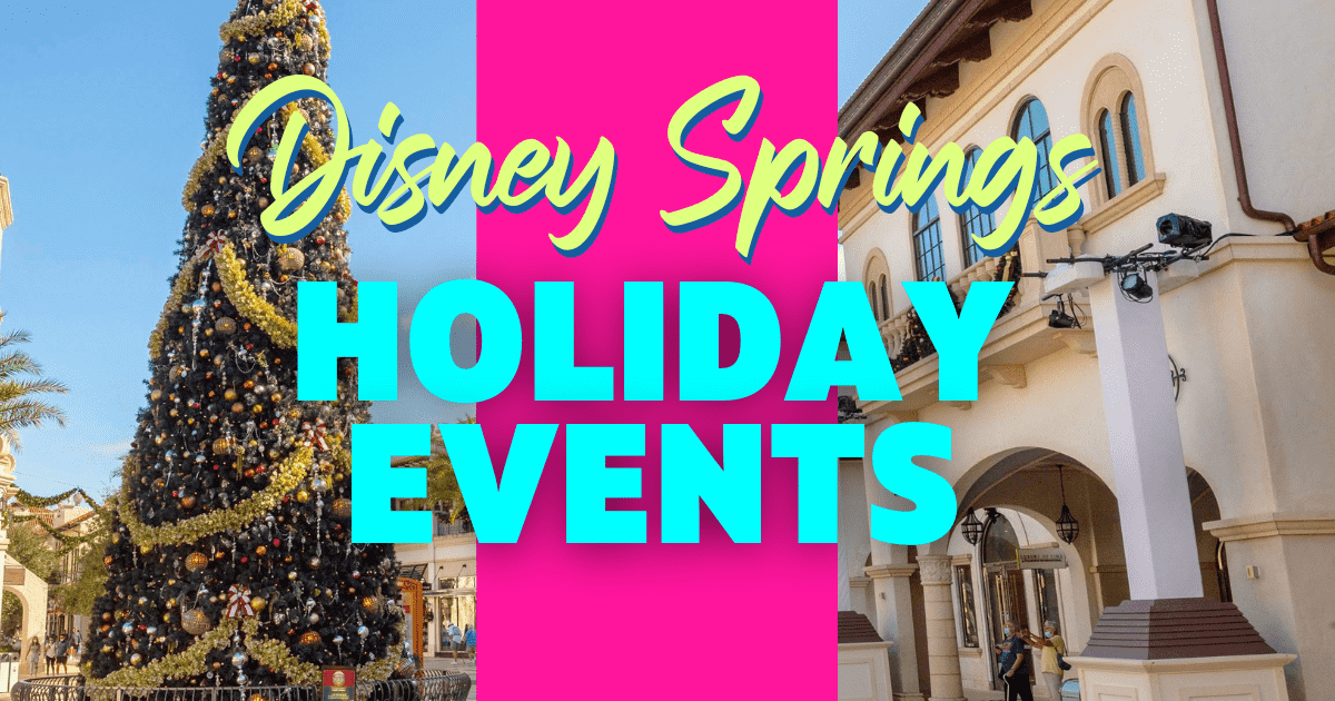 Disney Springs Christmas Events