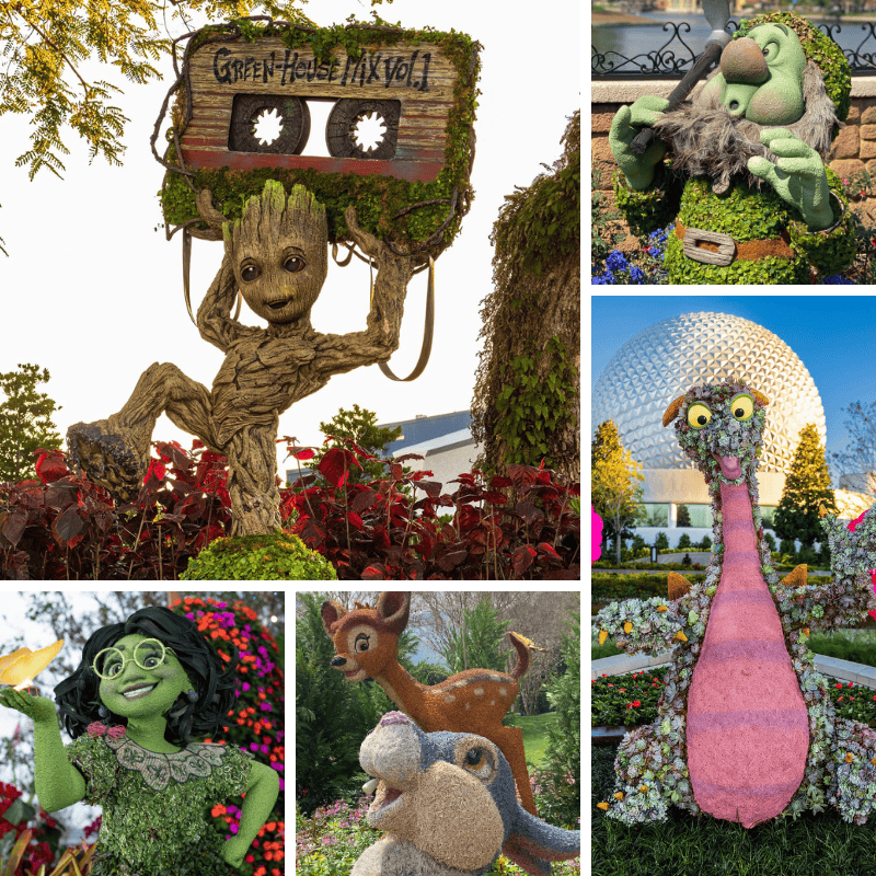 Epcot Flower and Garden Festival Topiaries