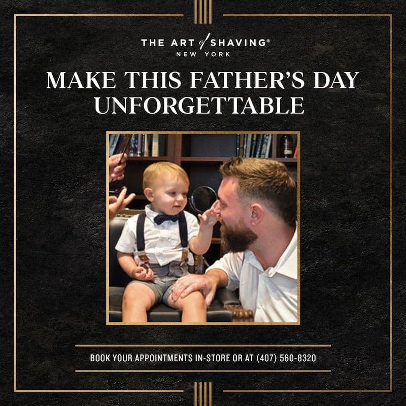 Father's Day in Orlando The Art of Shaving