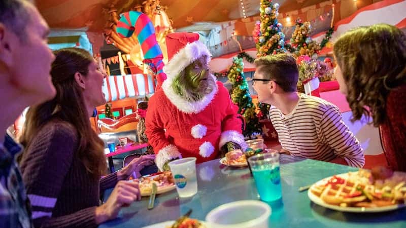 Grinch & Friends Character Breakfast Universal Orlando Christmas