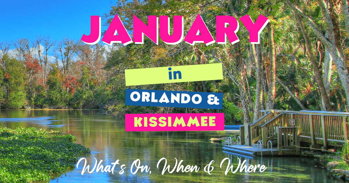 January in Orlando Come And Get Some Winter Sun!