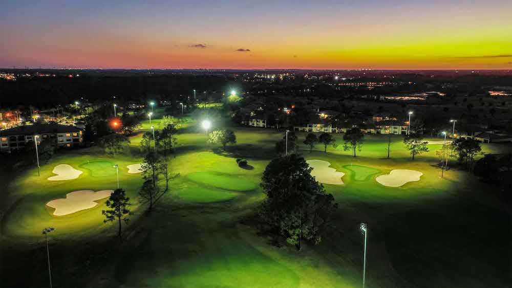Night Golf at Orange Lake