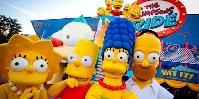Simpsons Ride Universal Orlando Attractions