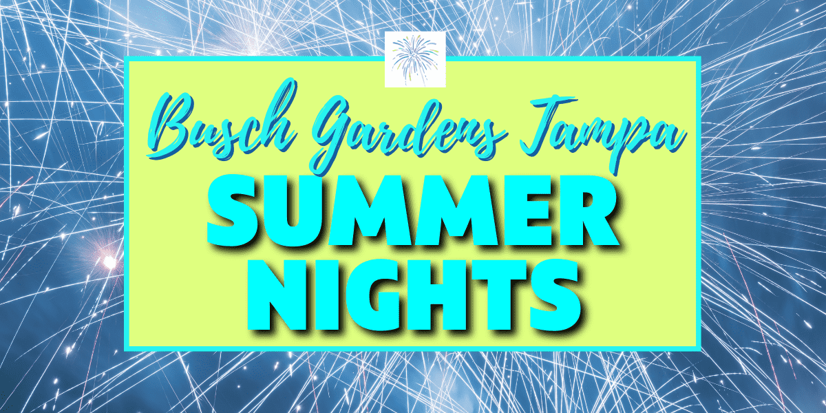 Summer Nights Busch Gardens Tampa Florida