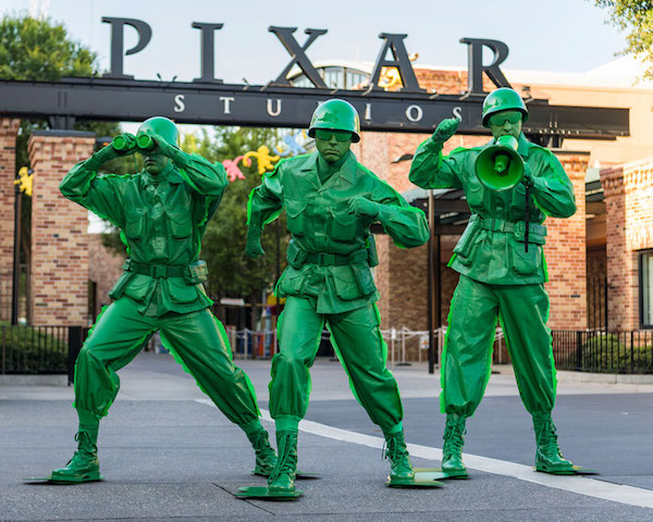Toy Story Land Green Army