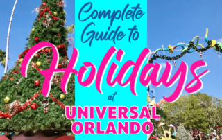 Universal Orlando Christmas Events