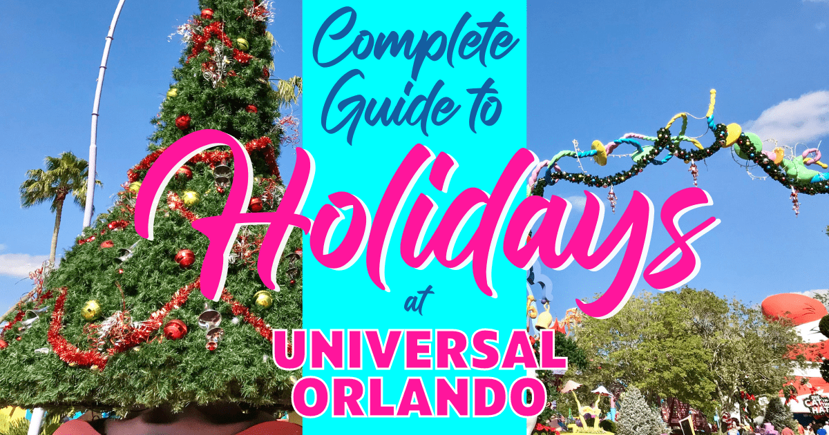 Universal Orlando Christmas Events