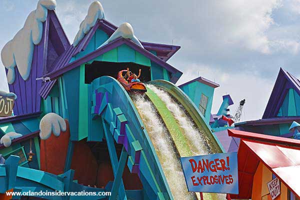 Universal Rides - Dudly Do Right's Rip Saw Falls at Islands of Adventure